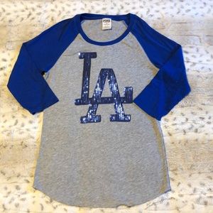 LA Dodgers VS PINK Tee